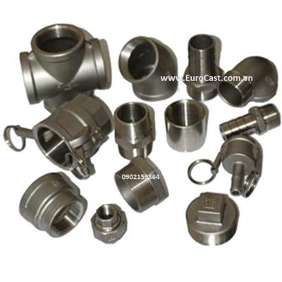 Investment casting of stainless steel pipe fast connectors